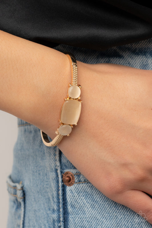 Paparazzi Accessories - Tranquil Treasure - Gold bracelet