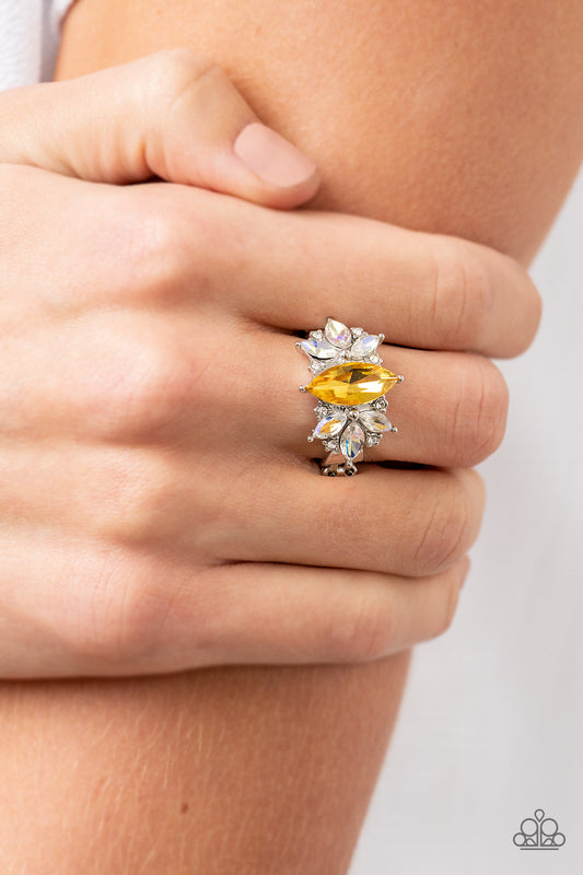 Paparazzi Accessories - Luxury Luster - Yellow ring
