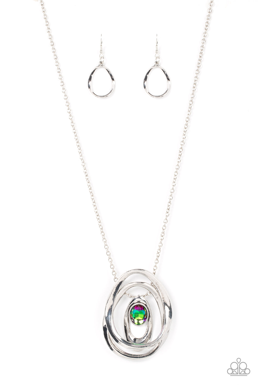 Paparazzi Accessories - Luminous Labyrinth - Multi necklace