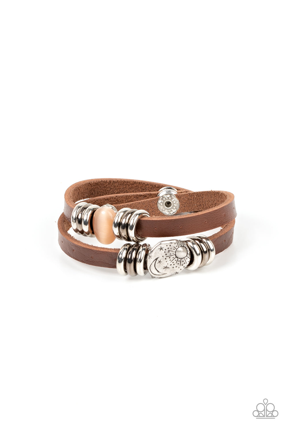 Paparazzi Accessories - All Willy-Nilly - Orange bracelet