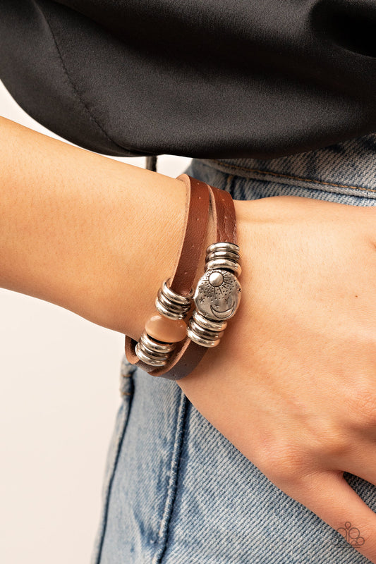 Paparazzi Accessories - All Willy-Nilly - Orange bracelet