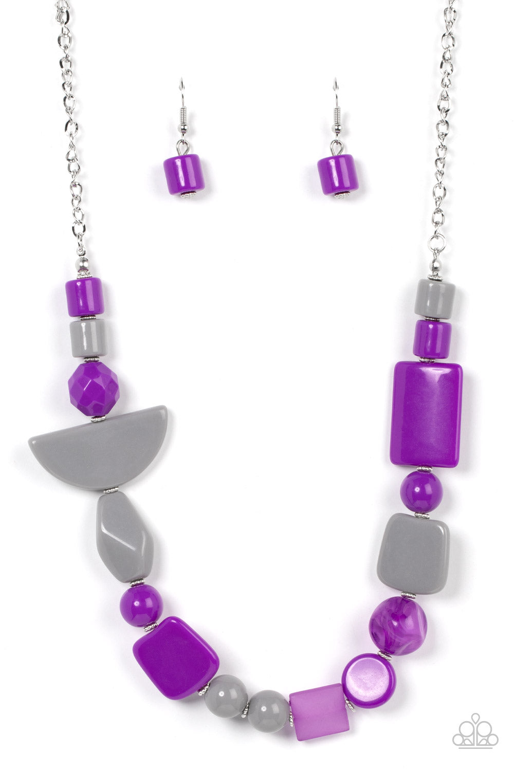 Paparazzi Accessories - Tranquil Trendsetter - Purple necklace