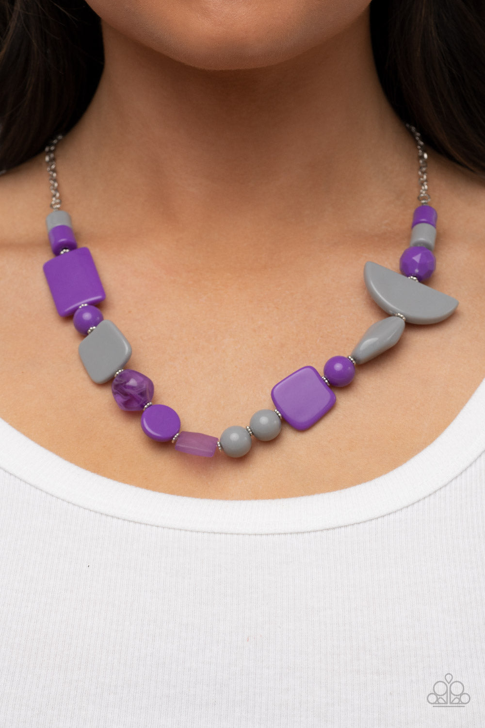 Paparazzi Accessories - Tranquil Trendsetter - Purple necklace