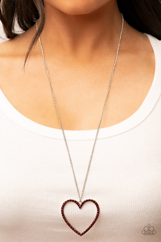 Paparazzi Accessories-Va-Va-VALENTINE - Red necklace
