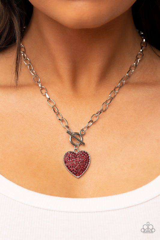Paparazzi Accessories - If You LUST - Red necklace
