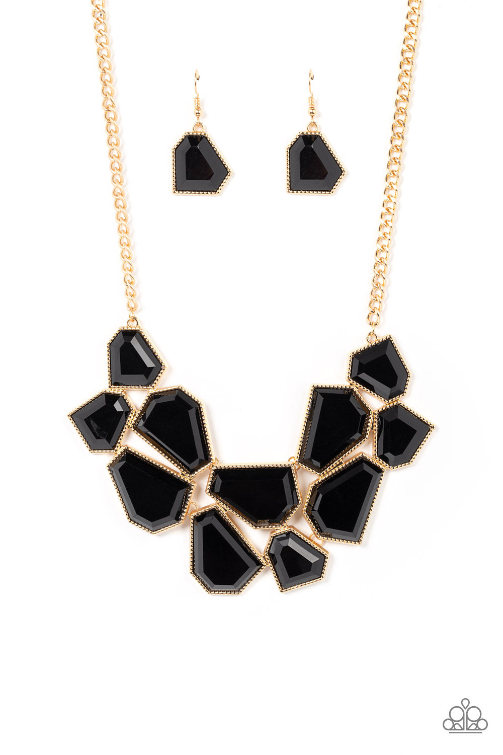 Paparazzi Accessories - Double-DEFACED - Gold necklace