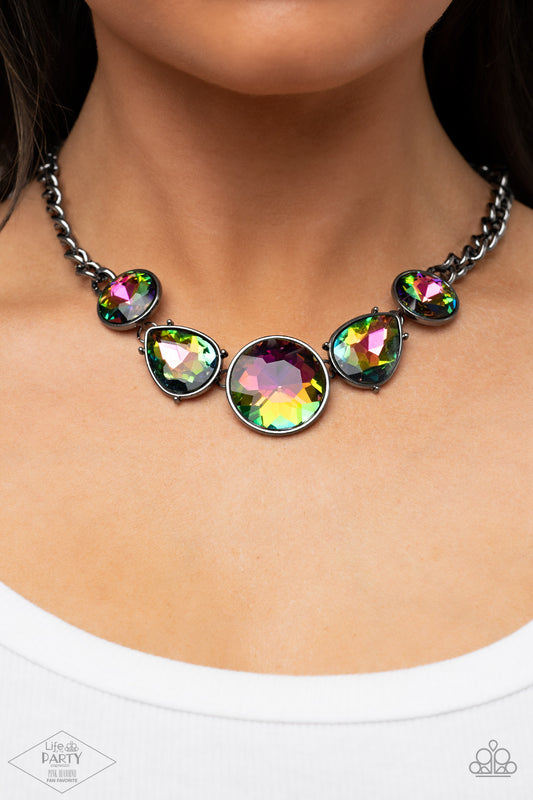 Paparazzi Accessories - All The Worlds My Stage - Multi necklace