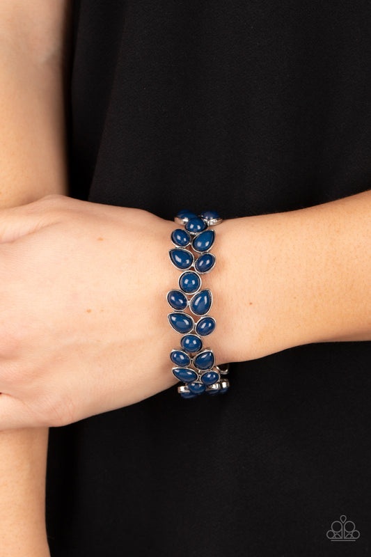 Paparazzi Accessories - Marina Romance - Blue bracelet