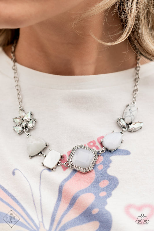 Paparazzi Accessories - Eco Enchantment - White necklace