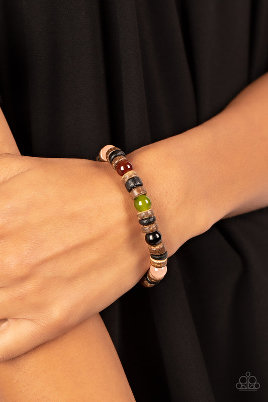 Paparazzi Accessories - Durango Drifter - Multi bracelet