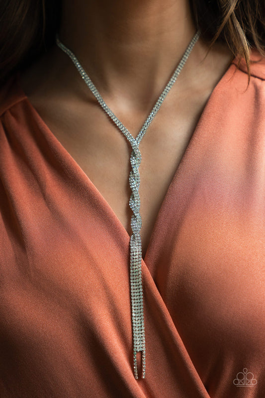 Paparazzi Accessories - Impressively Icy - White necklace