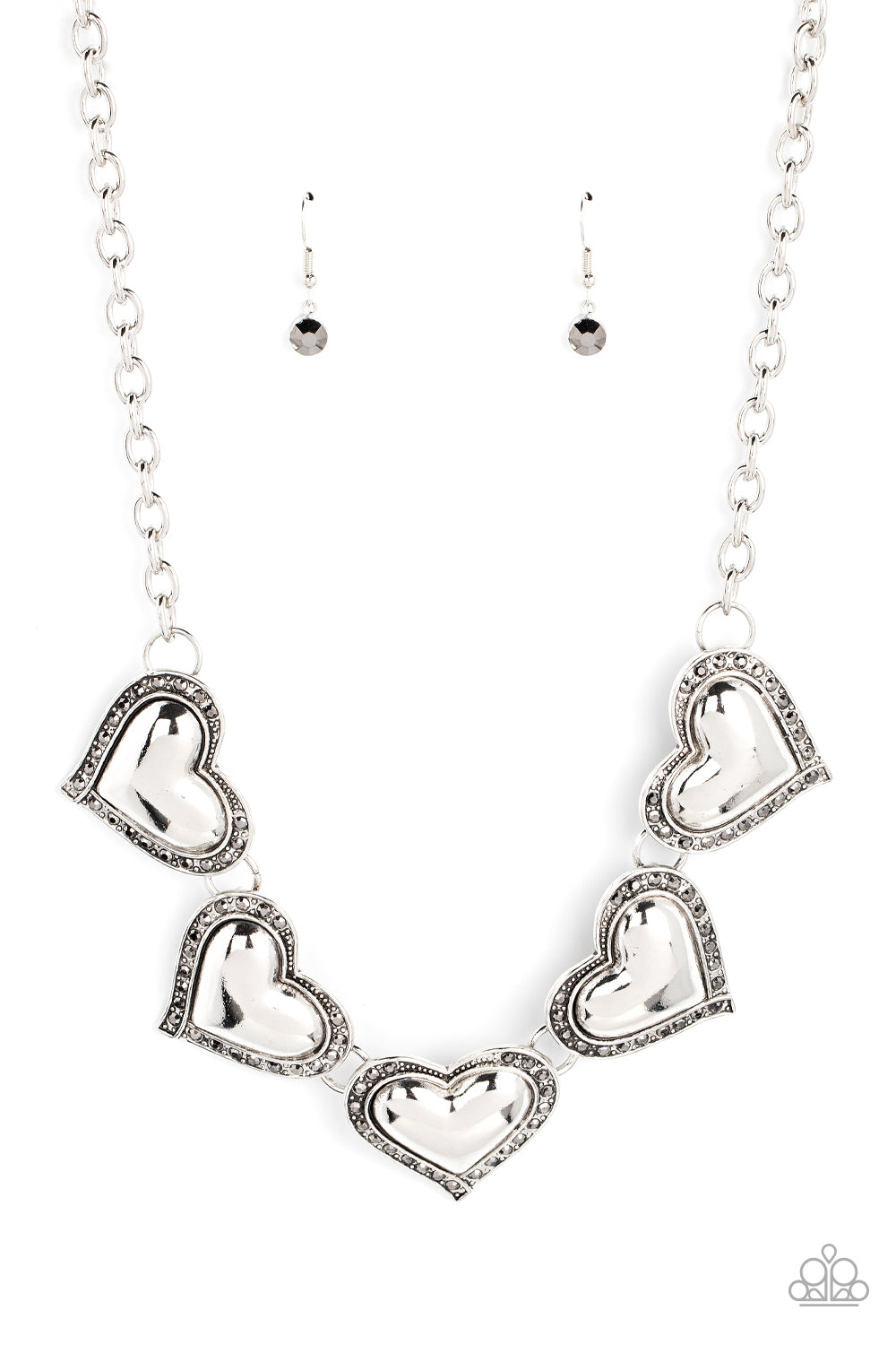 Paparazzi Accessories - Kindred Hearts - Silver necklace