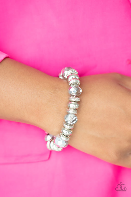 Paparazzi Accessories - Power Pose - Silver bracelet