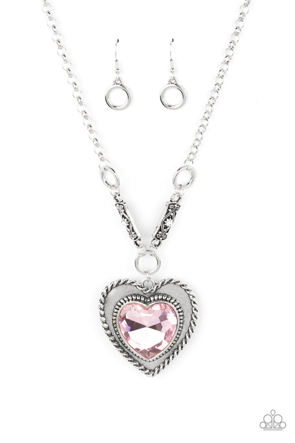 Paparazzi Accessories - Heart Full of Fabulous - Pink necklace