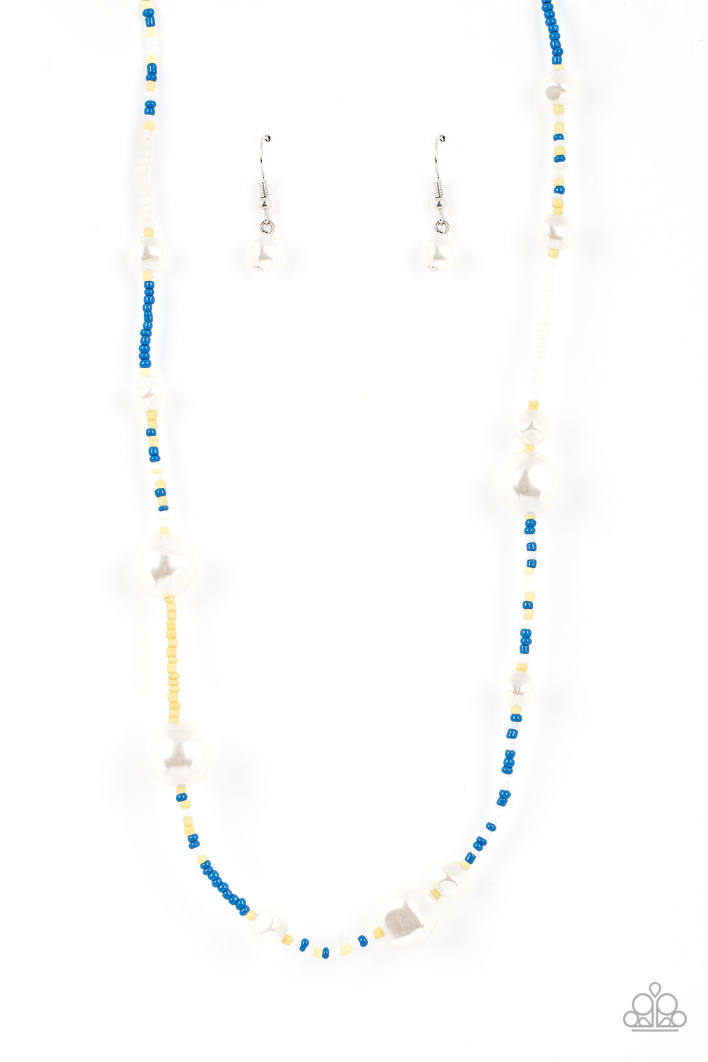 Paparazzi Accessories - Modern Marina - Blue necklace