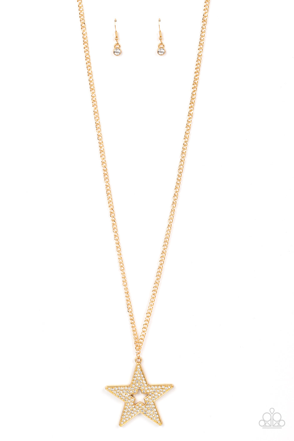 Paparazzi Accessories - Superstar Stylist - Gold necklace