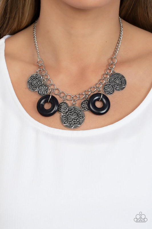 Paparazzi Accessories - Western Zen - Black necklace