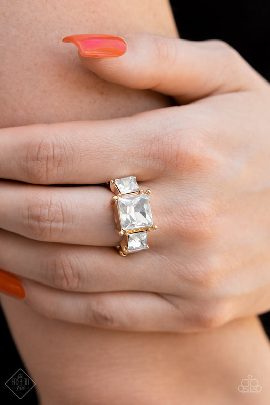 Treasured Twinkle - Gold ring