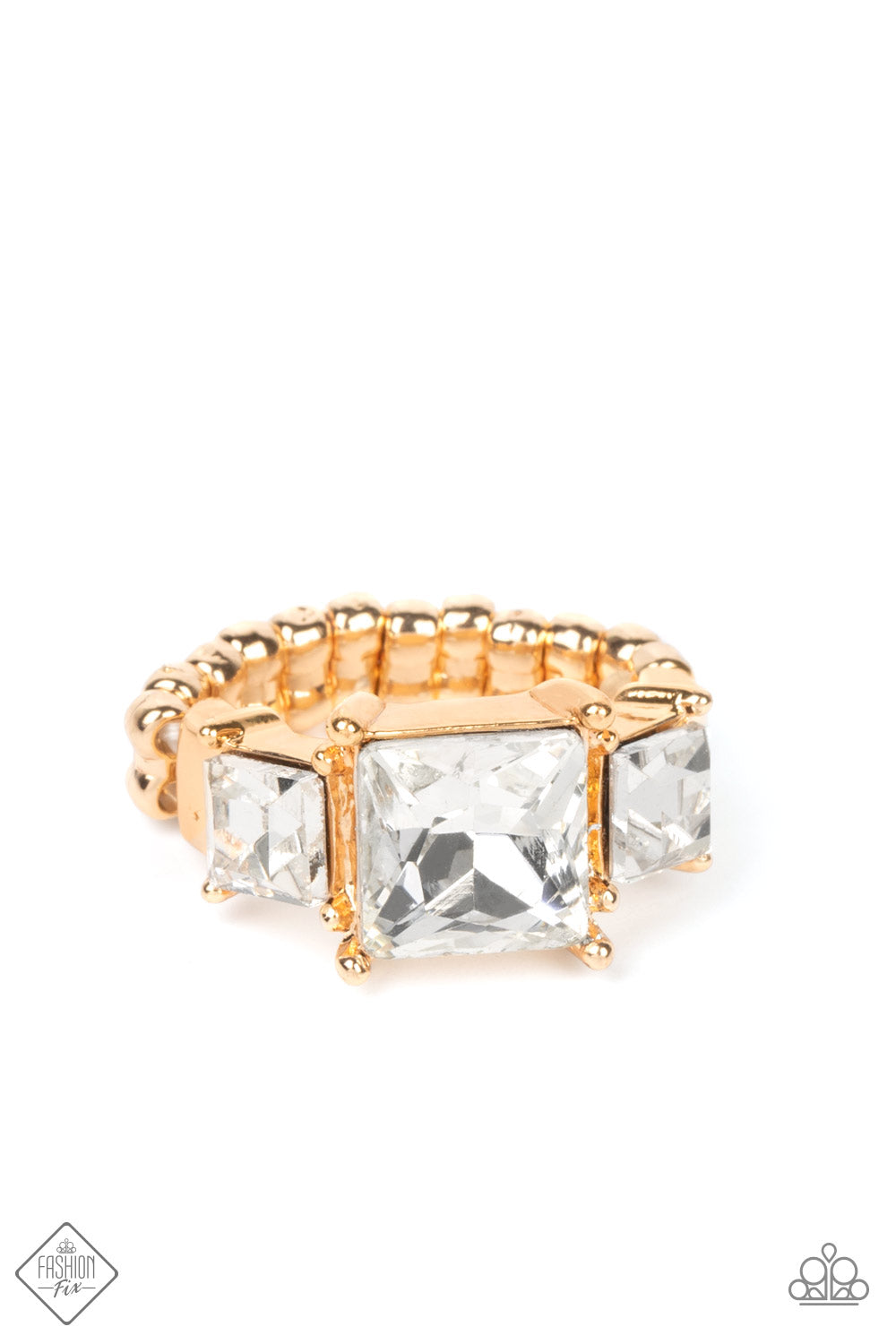 Treasured Twinkle - Gold ring