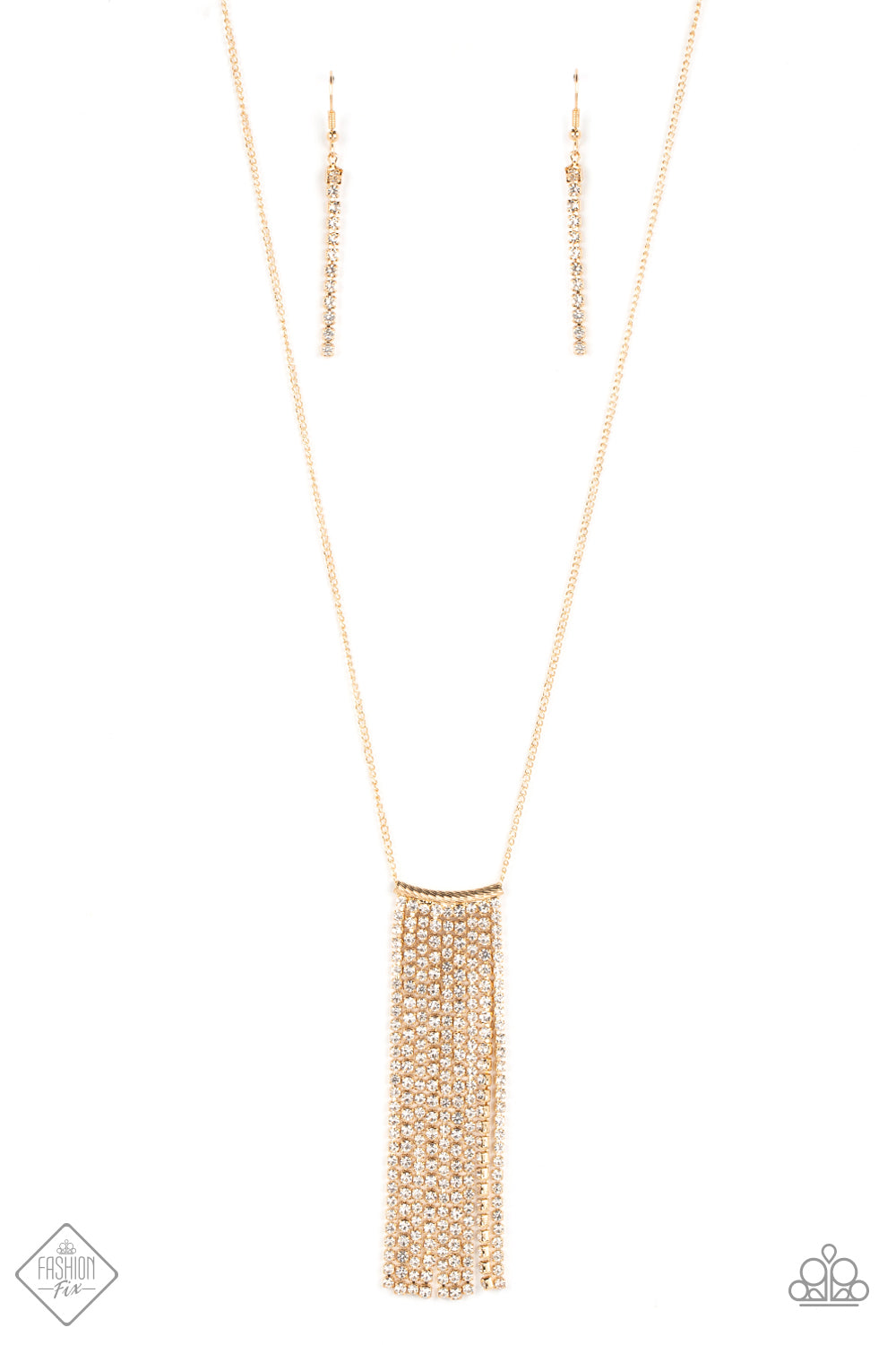 Paparazzi Accessories - Stellar Crescendo - Gold necklace