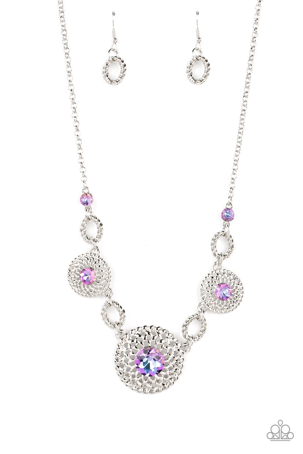 Paparazzi Accessories -Cosmic Cosmos - Purple necklace