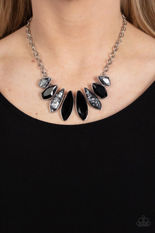 Paparazzi Accessories - Crystallized Couture - Black necklace