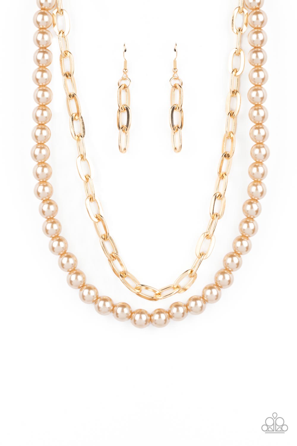 Paparazzi Accessories - Suburban Yacht Club - Brown neecklace
