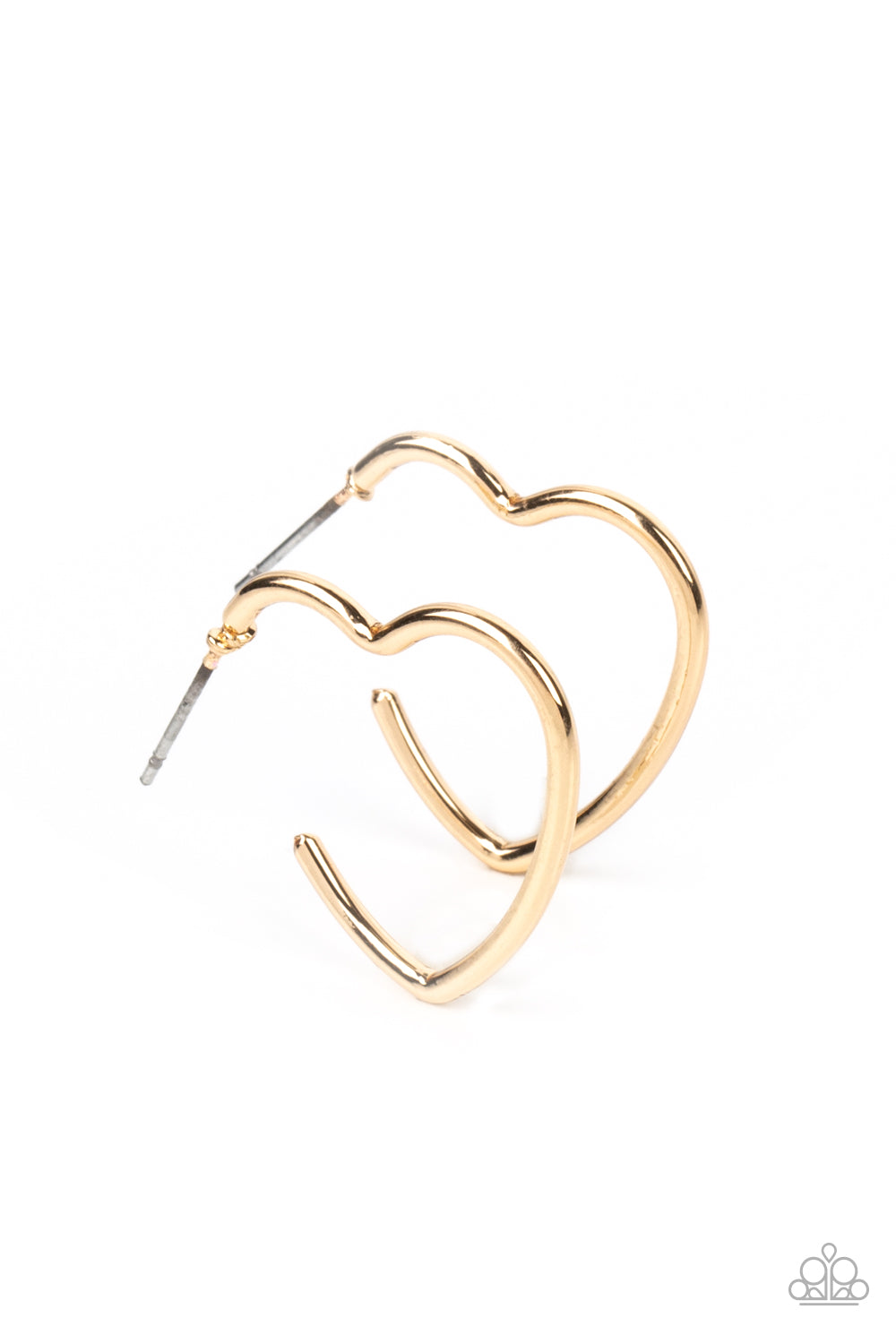 Paparazzi Accessories - Burnished Beau - Gold earrings