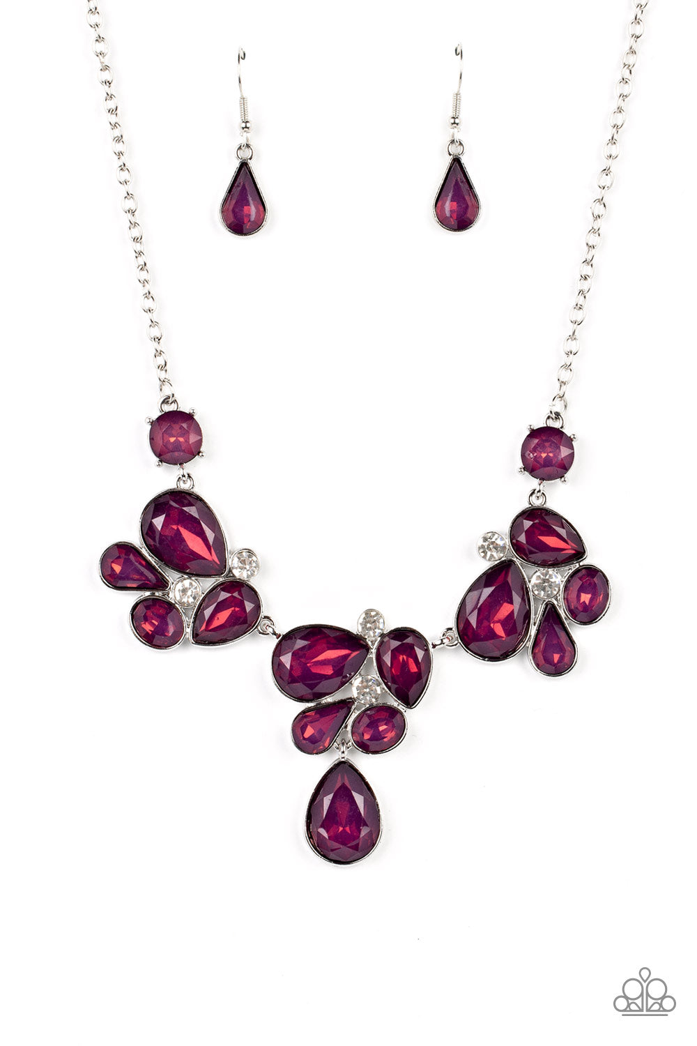 Paparazzi Accessories - Everglade Escape - Purple necklace