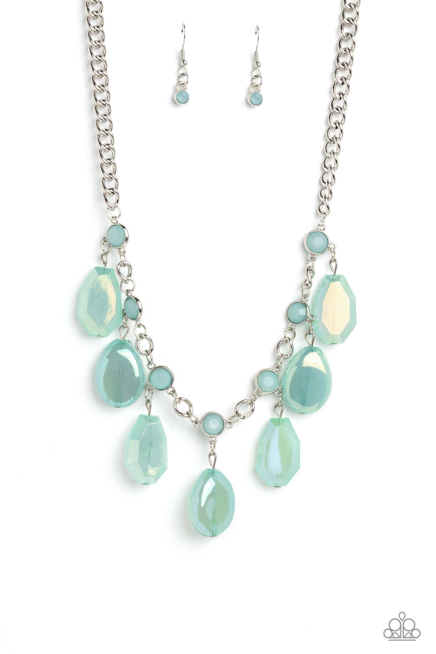 Paparazzi Accessories - Maldives Mural - Green necklace